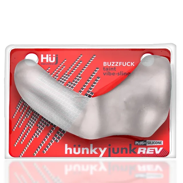 Clear Ice Hunkyjunk Buzzfuck sling in red package