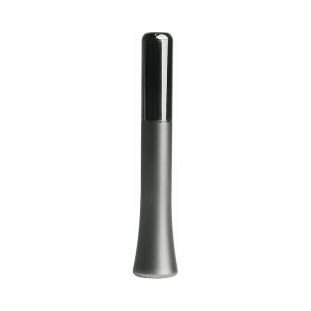 upright gunmetal Crave Wink Plus with black rounded cap and flared base