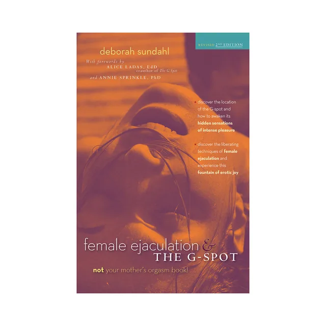 orange and purple Female Ejaculation and the G-Spot revised second-edition cover