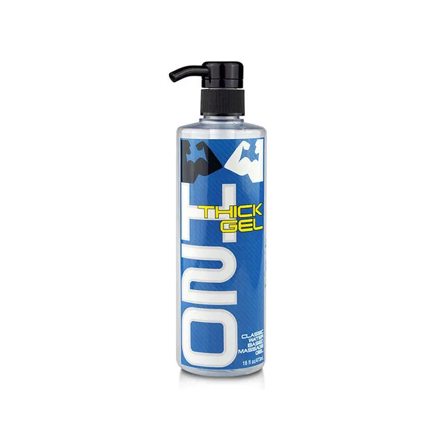 Elbow Grease H2O sixteen-ounce clear gel bottle with black pump