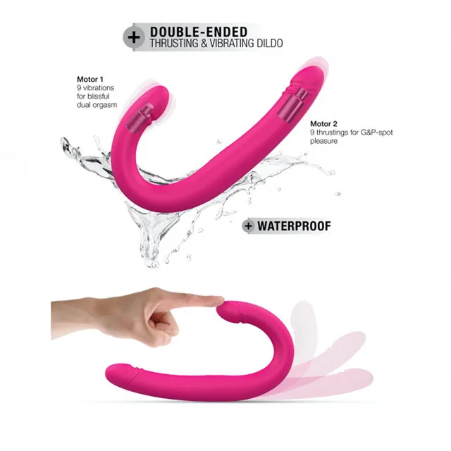 Double Do product panel with curved double-ended design