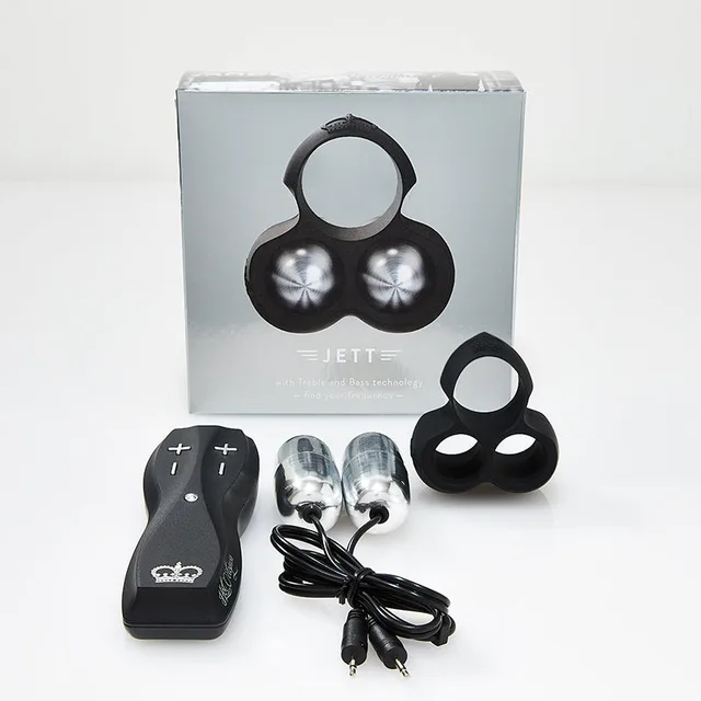 Hot Octopuss Jett black dual-module ring controller and cable