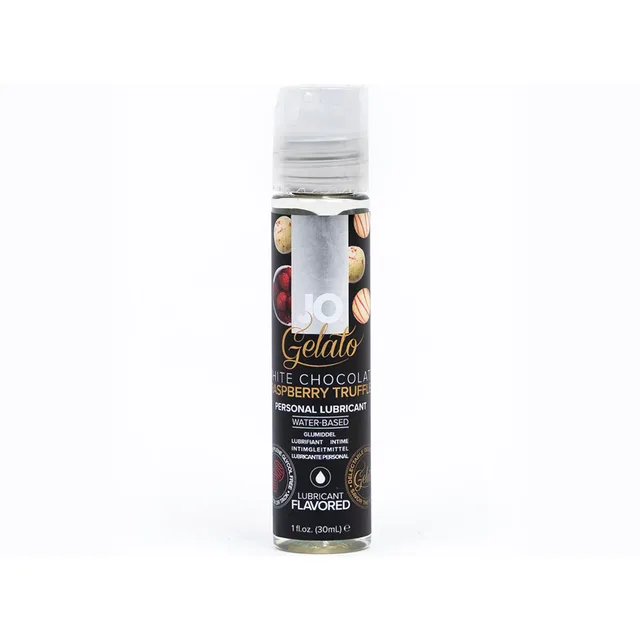 System JO Gelato White Chocolate Raspberry one-ounce bottle