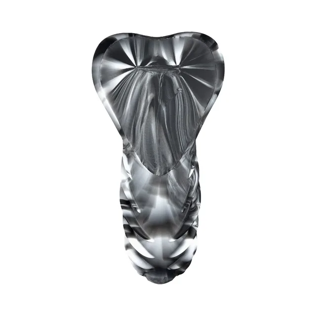 underside of Luvgrind showing broad curved cushion and recessed center