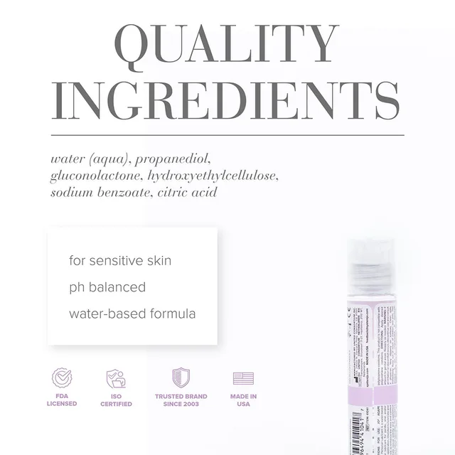 System JO Agape Original 1 oz ingredient panel with formula list
