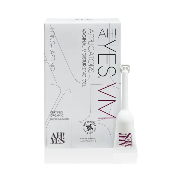 AH YES VM six-applicator box with one white applicator