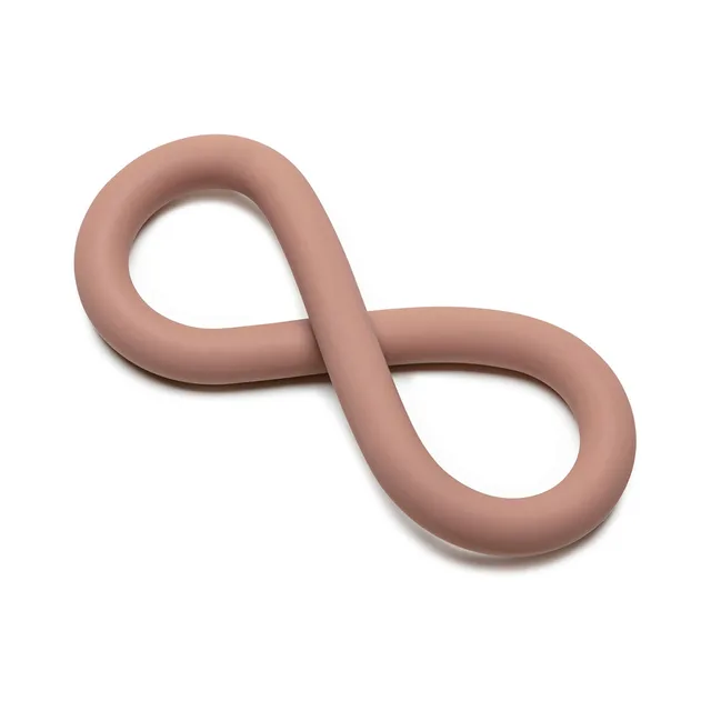 Perfect Fit Hefty Wrap Ring Skin Tone 6 medium-tan figure-eight arrangement