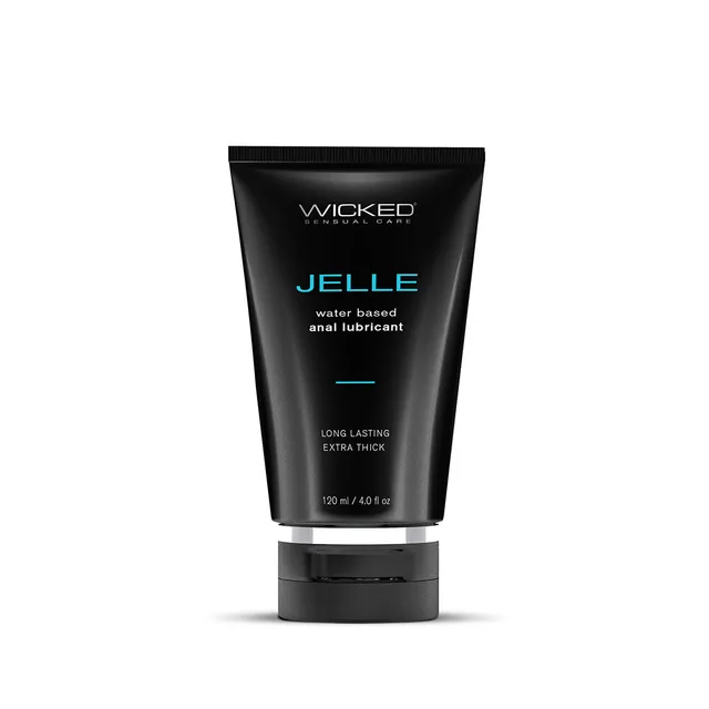 Wicked Jelle 4 oz black squeeze tube front