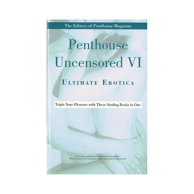 pale aqua Penthouse Uncensored VI Ultimate Erotica paperback cover