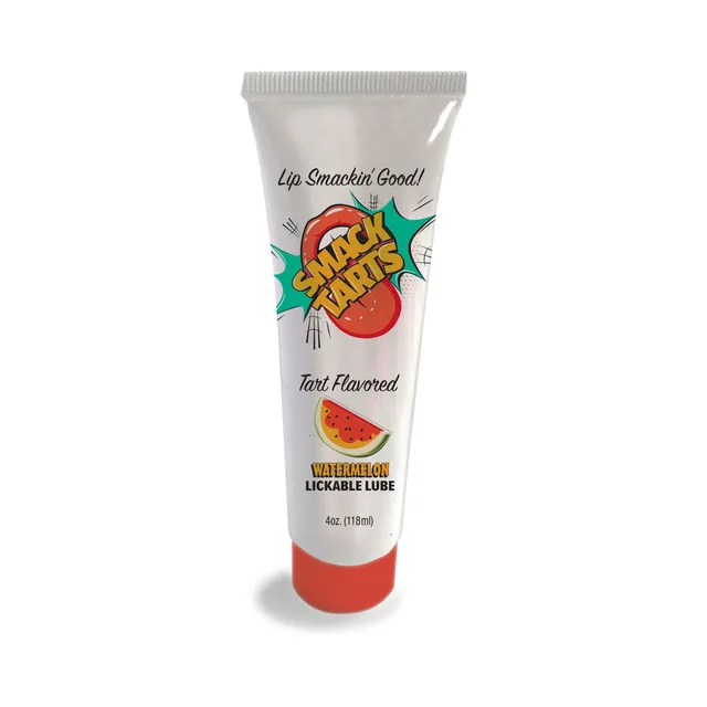 Smack Tarts Watermelon 2 oz lube tube with orange band