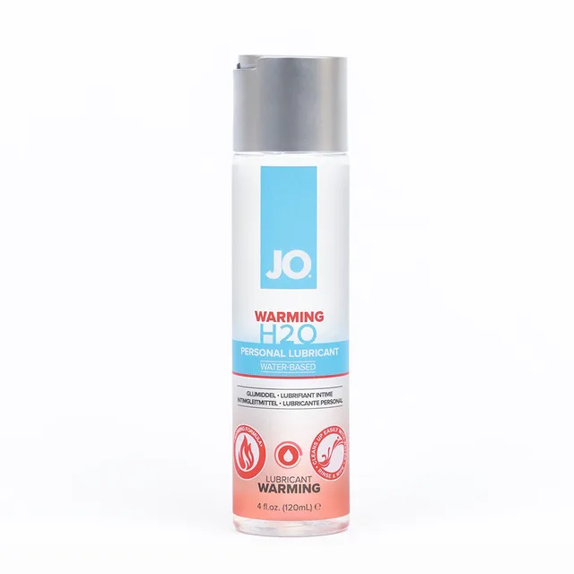 System JO H2O Warming four-ounce silver-capped bottle