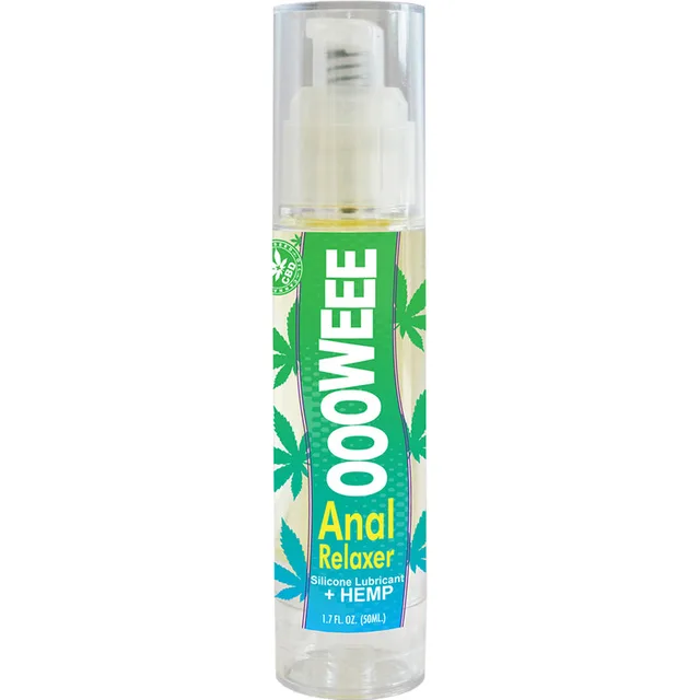 Body Action OOOWEE Silicone Gel 1.7 oz slim clear pump bottle with green white label