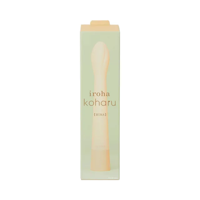 Ivory iroha Koharu Hina vibrator in light green window box