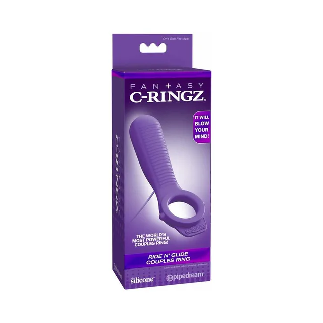 Fantasy C-Ringz Ride N Glide Purple Ring purple retail box front
