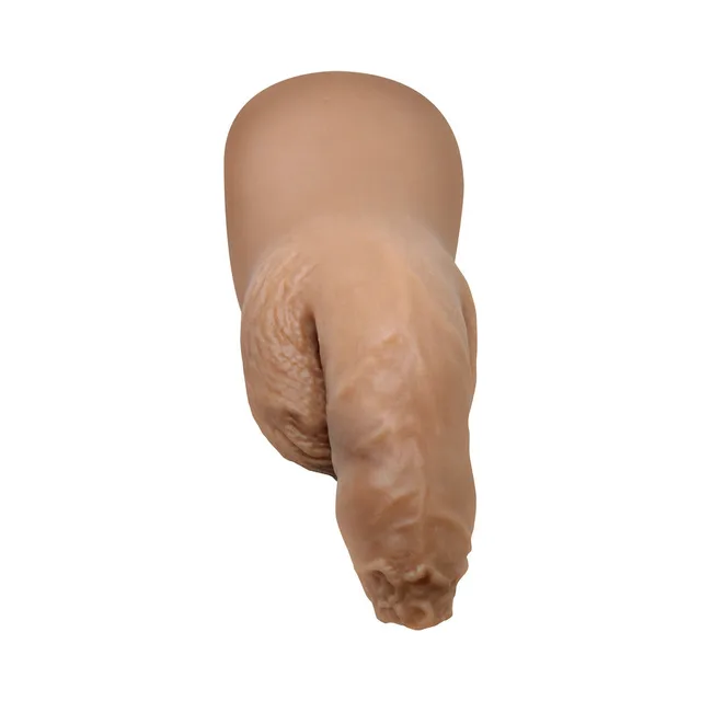 Top-front view of medium-tone Strap U uncut packer