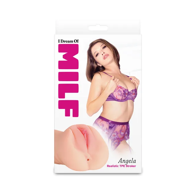 I Dream of MILF Angela beige stroker with illustrated box
