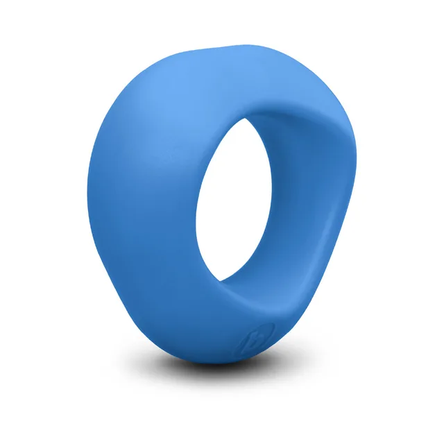 b-Vibe Flex Ring Delta blue C-ring isolated product view