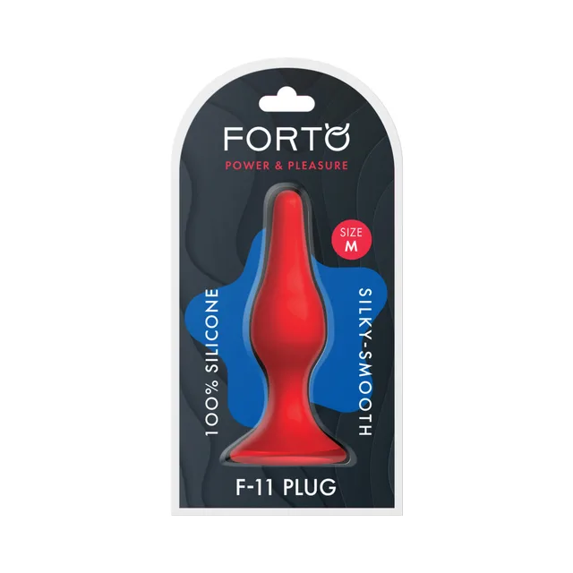 Forto F-11 Lungo medium red plug in retail package