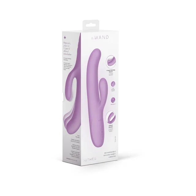 Light-purple Le Wand Hither shown with retail box