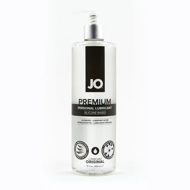 System JO Premium Original sixteen-ounce clear pump bottle