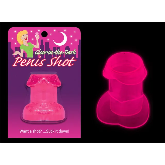 Glow-in-the-Dark Penis Shot Pink