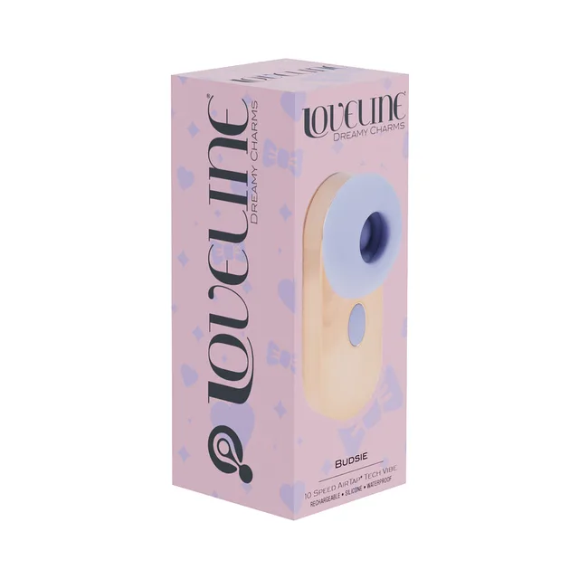Shots LoveLine Budsie lavender AirTapTech vibrator box