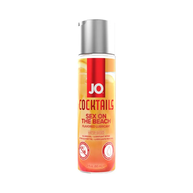 Front of System JO Cocktails Sex on the Beach 2 oz bottle