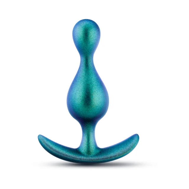 Blush Matrix Photon Neptune Teal silicone plug teal graduated plug front view
