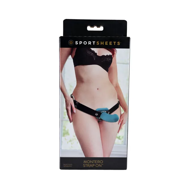 Sportsheets Montero black harness retail box