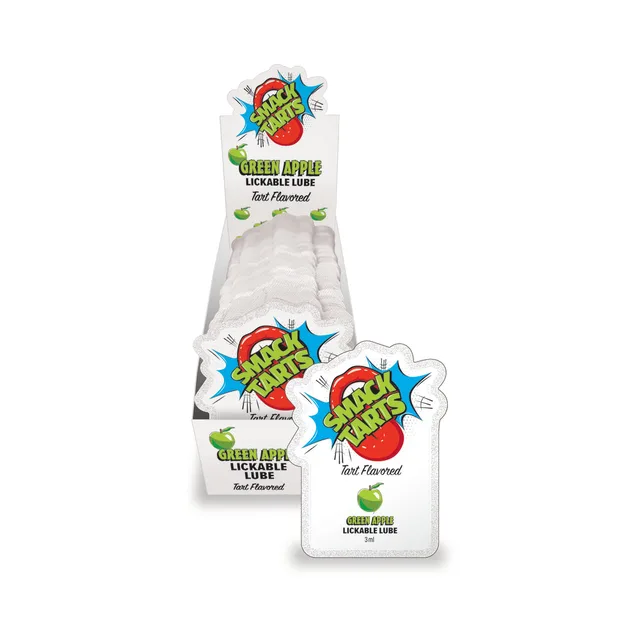 Green Apple Smack Tarts 36-count pouch display