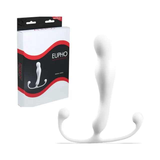 Aneros Trident Eupho slim white stimulator with carton