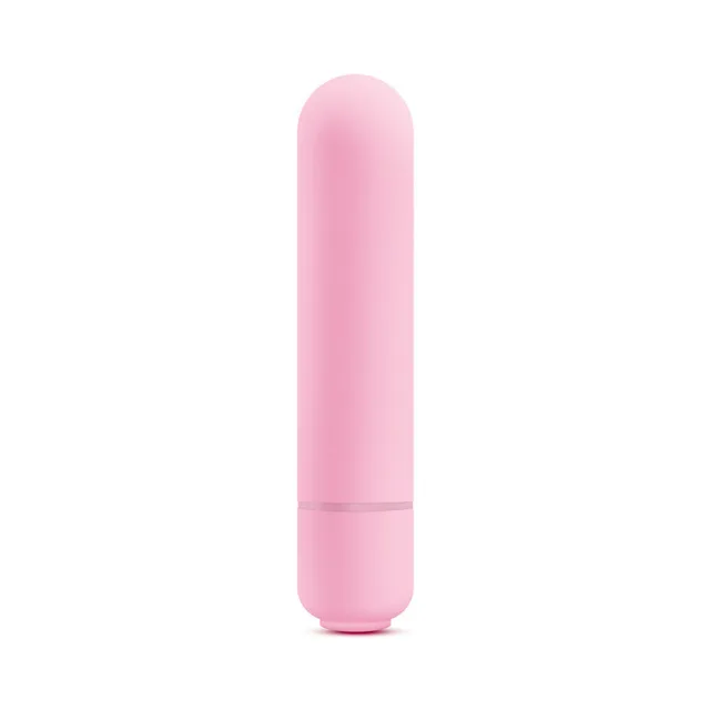 Upright light pink Pop Vibe bullet with rounded tip