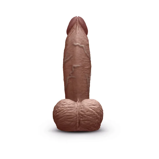 Front view of brown 6-inch Slipskin Girthy shaft
