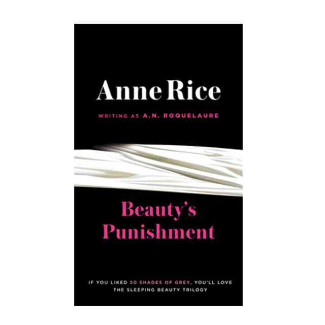 Anne Rice Beauty's Punishment paperback black-white cover with magenta title lettering