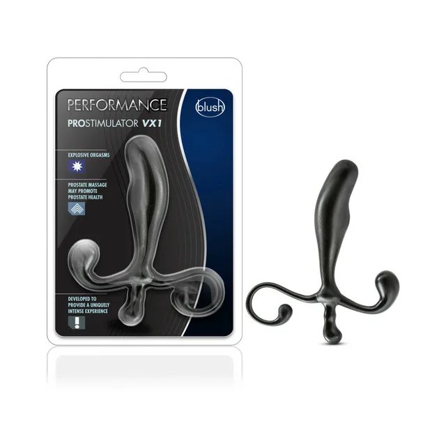 Black ProStimulator VX1 massager beside Performance retail package