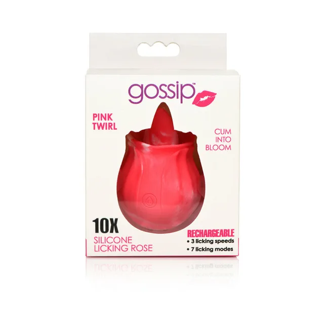 Gossip Cum Into Bloom pink rose in retail box