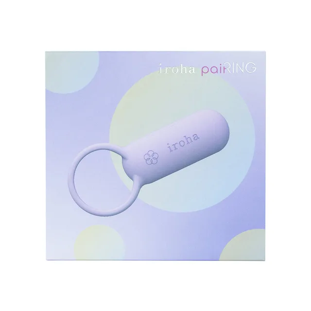 Retail box for TENGA iroha paiRING very peri ring-handle vibrator