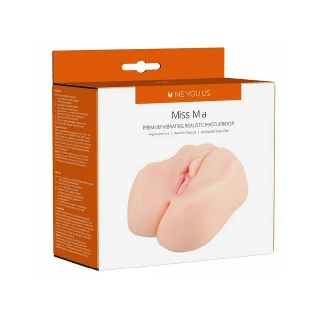 Me You Us Miss Mia vanilla vibrating masturbator retail box