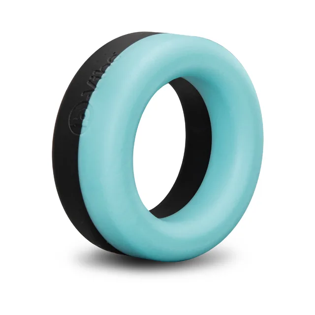 b-Vibe Flex Band 30mm blue-black C-ring isolated product view
