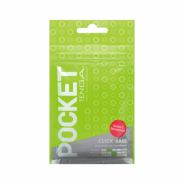 Tenga Pocket Click Ball flat pouch front