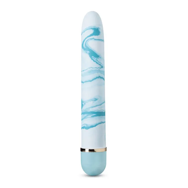 The Collection Blueberry Haze upright blue marble slimline vibrator