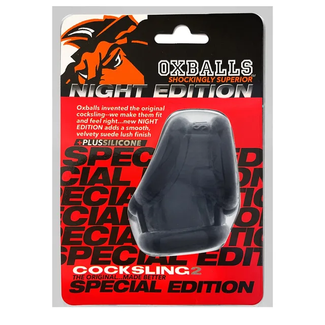 Packaged OxBalls Cocksling-2 Night black sling