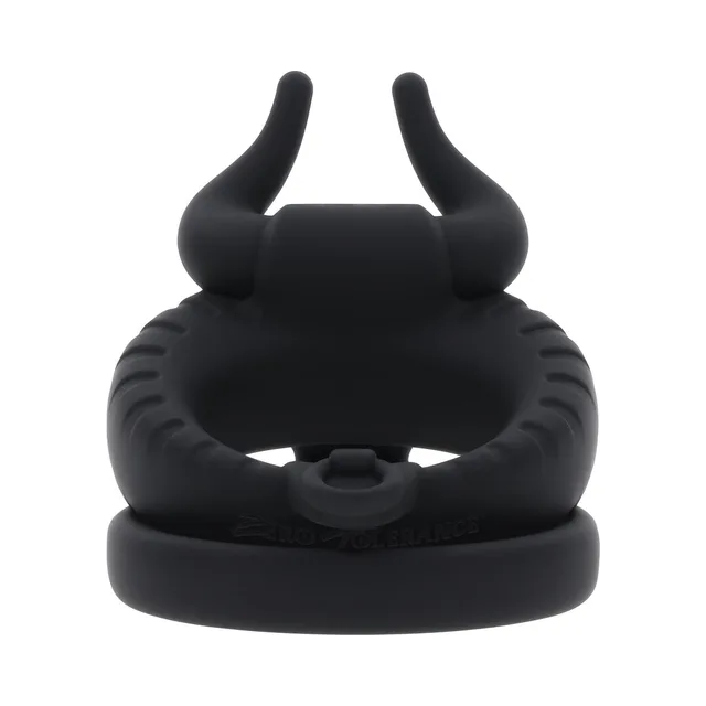 Zero Tolerance Raging Bull Silicone Rechargeable Black