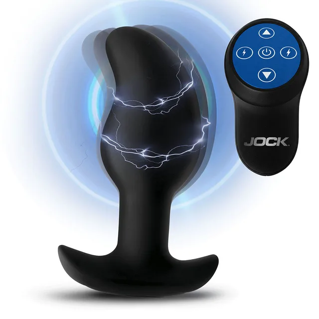JOCK Electro Volt E-Stim Curved Prostate Plug