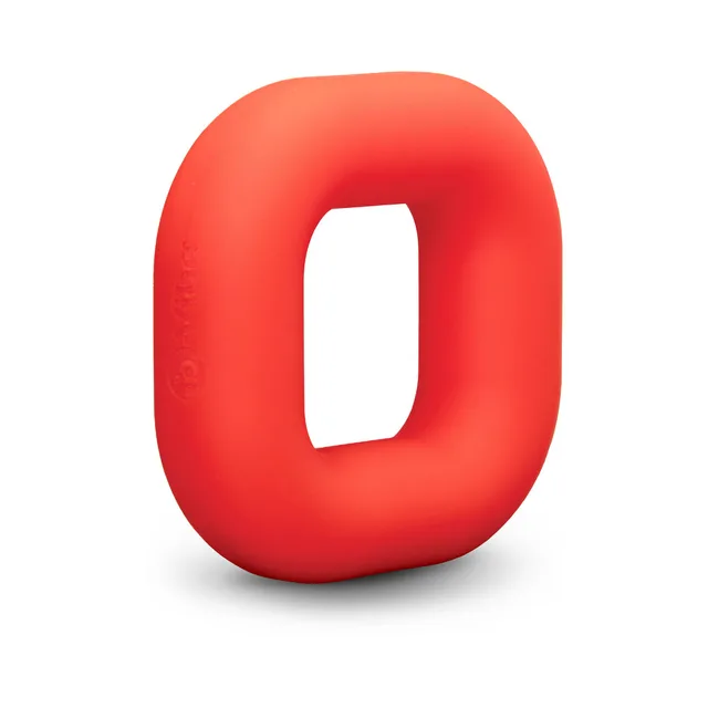 b-Vibe Flex Ring Bulk red square C-ring isolated product view