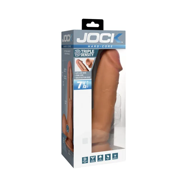 JOCK Hard-Core ball-base 7.5-inch dildo in retail box