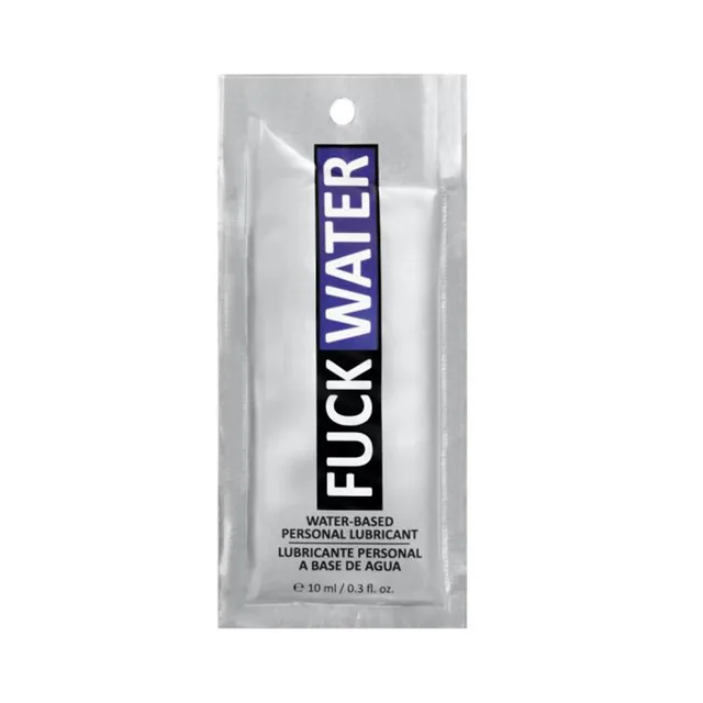 Fuck Water Original H2O 0.3 oz white lubricant packet
