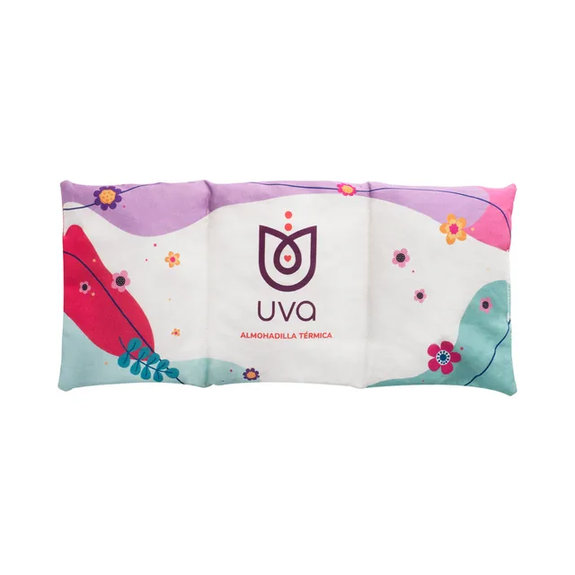 Uva floral warming pad folded rectangular fabric pad