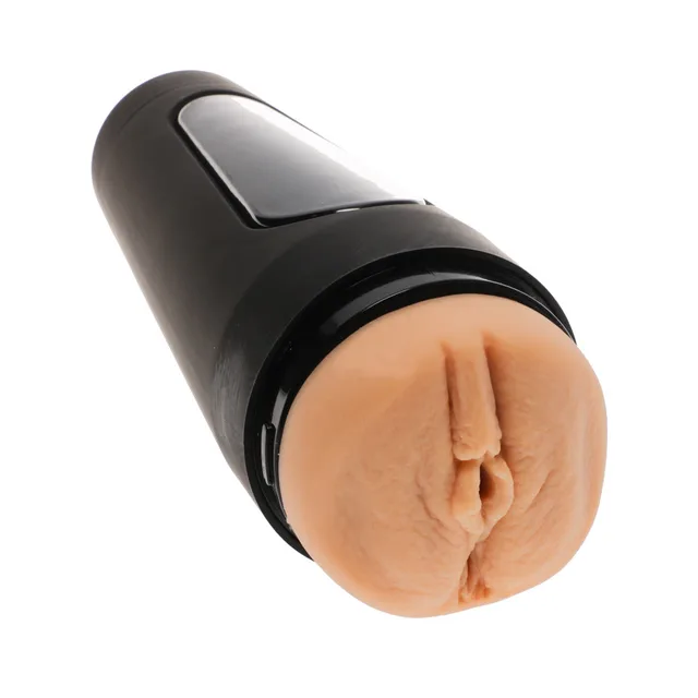 Gabbie Carter stroker with molded vanilla opening and black case