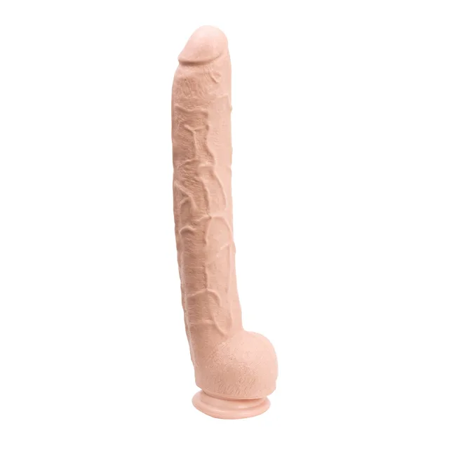 Front view of beige Dick Rambone shaft and round base